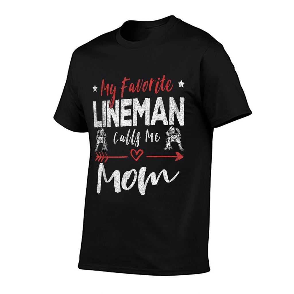My Favorite Lineman Calls Me Mom Football Player