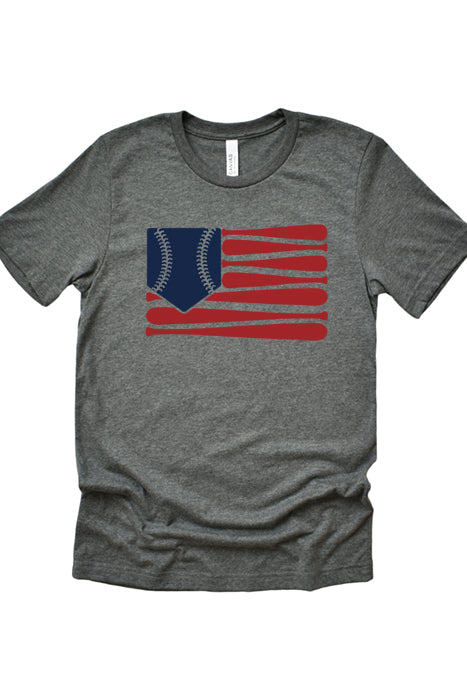 Baseball Flag Graphic Tee