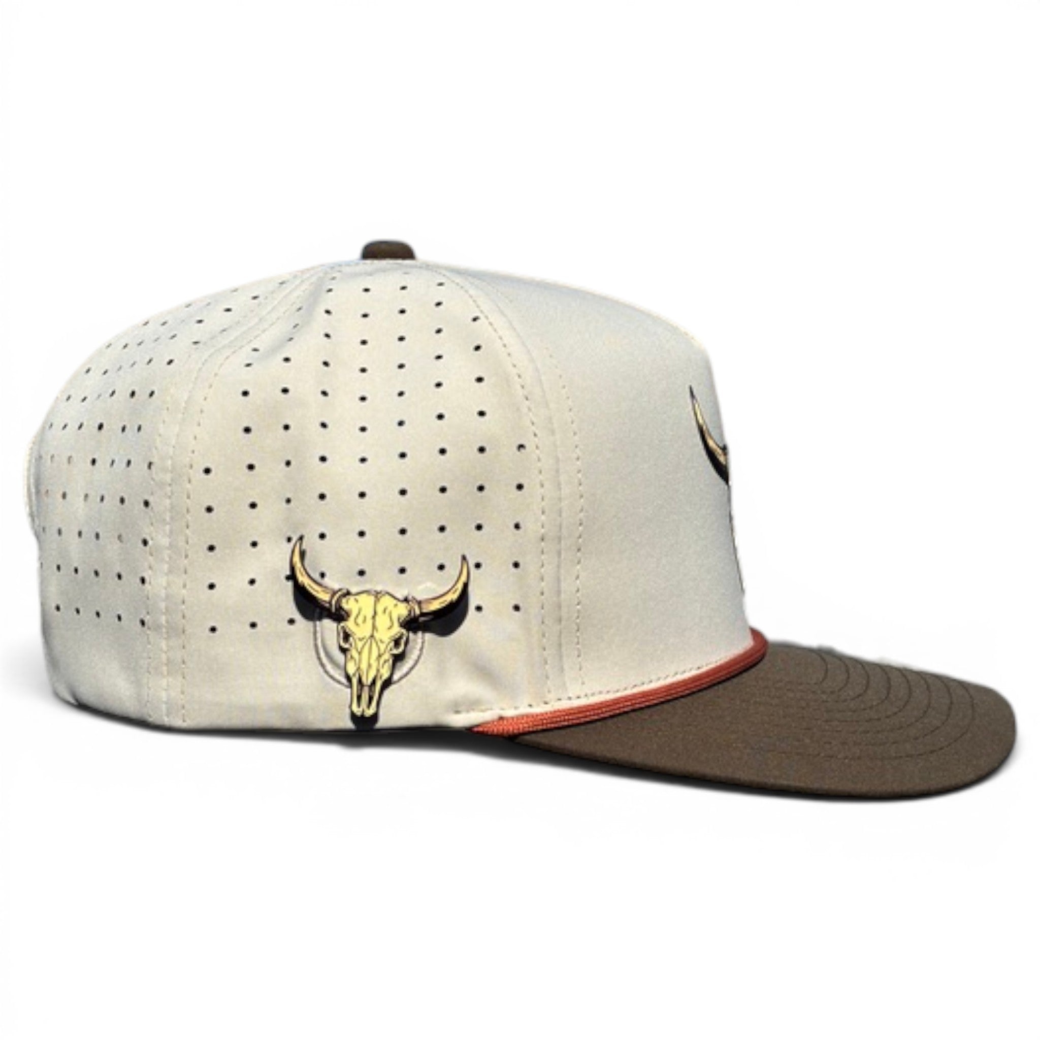 Longhorn Golf Hat | Magnetic Ball Marker Snapback