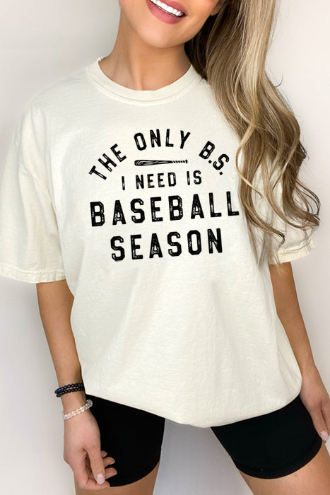 Baseball Season Comfort Colors Graphic Tee