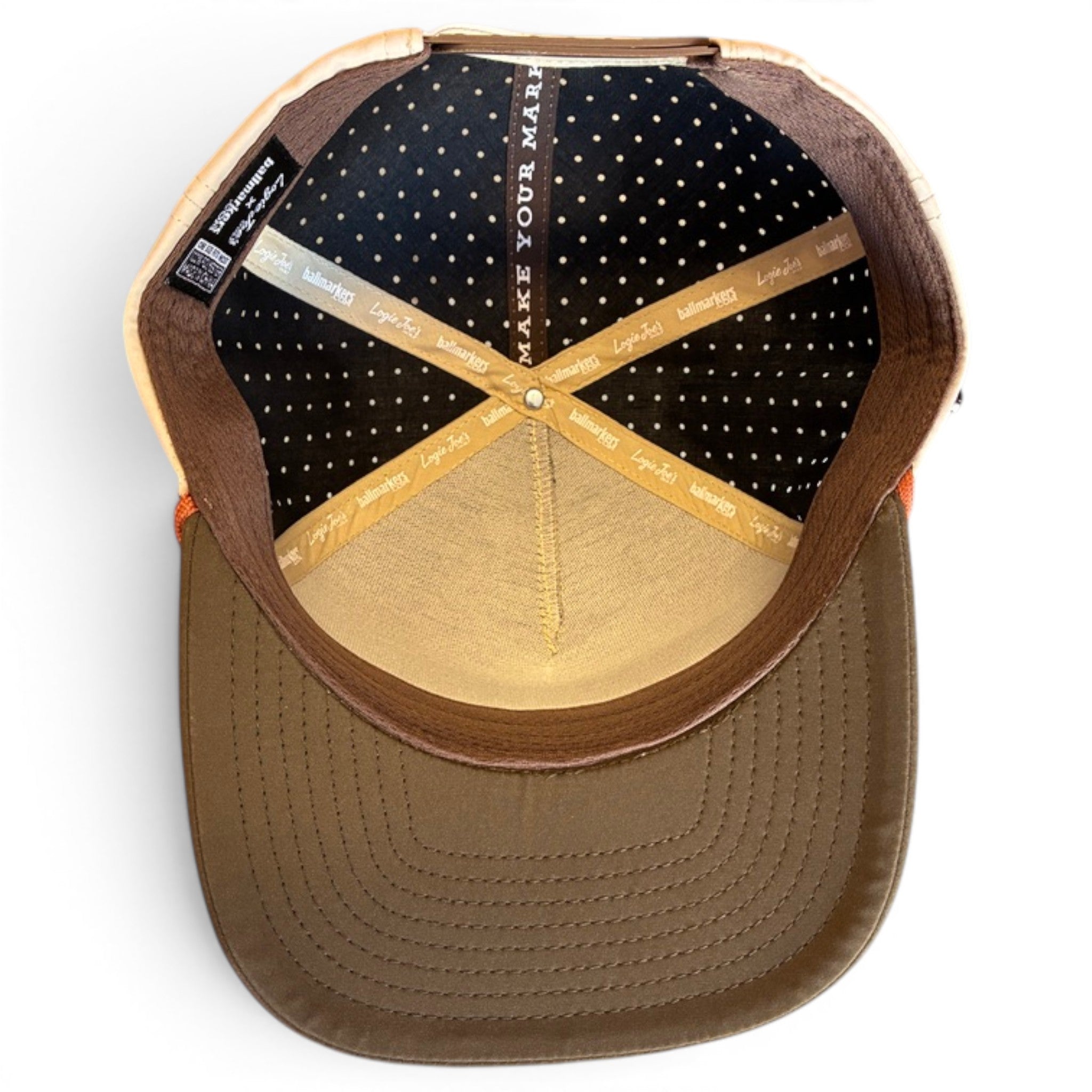 Longhorn Golf Hat | Magnetic Ball Marker Snapback
