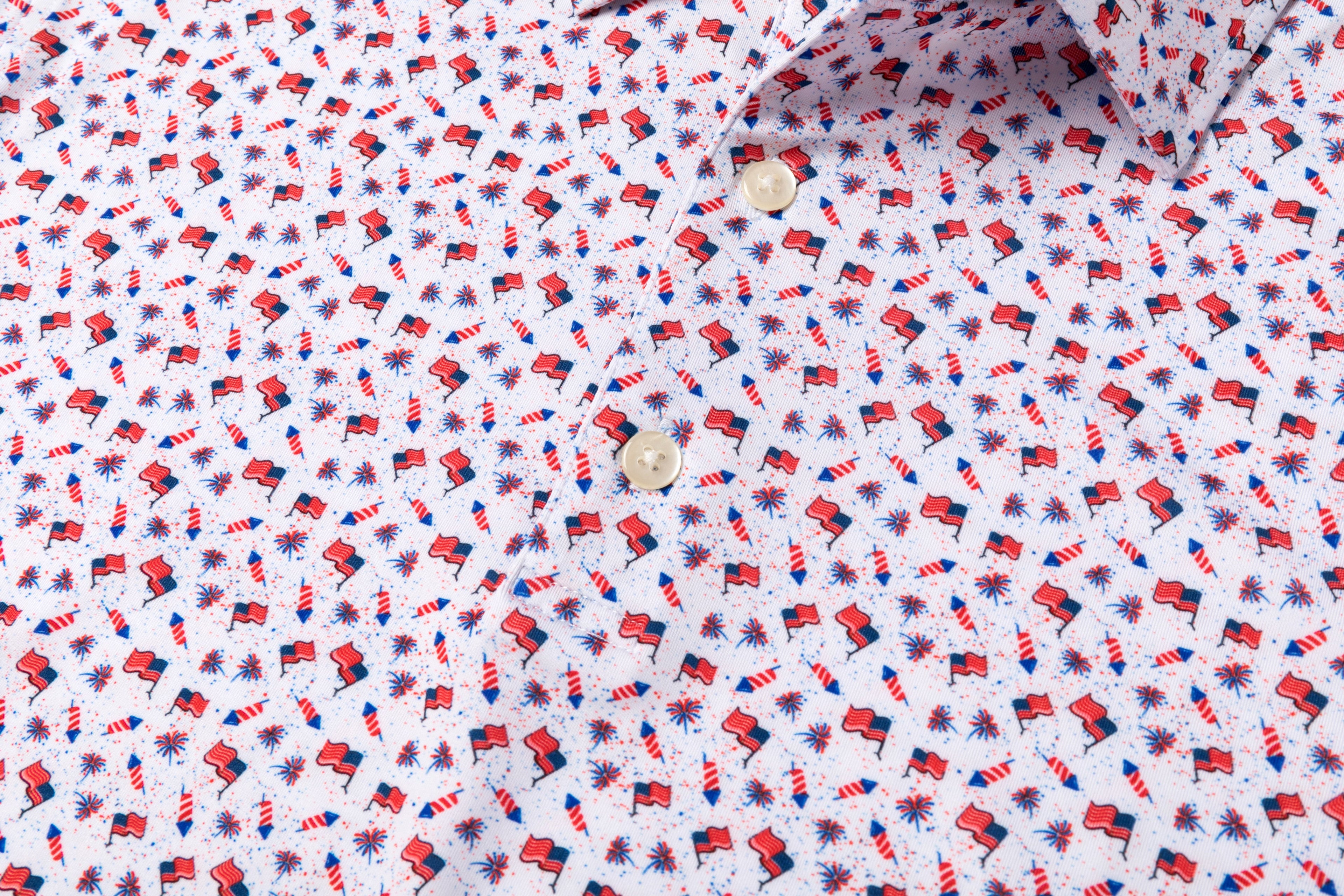 Golf Of America Men's Golf Polo | UPF 50+ Performance Shirt