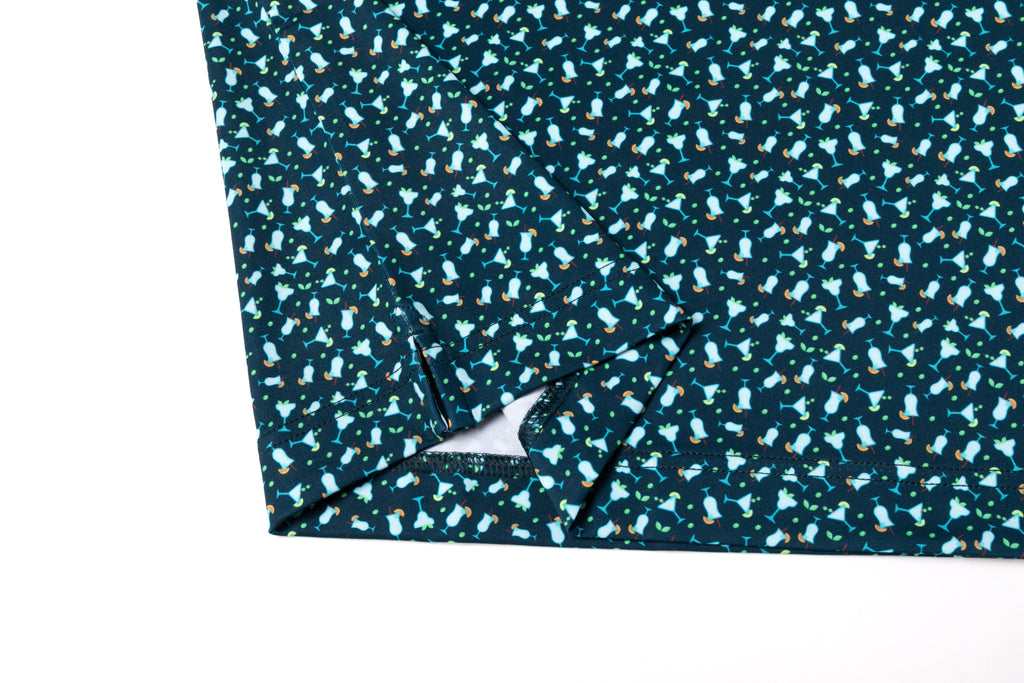 Cocktail Hour Men's Golf Polo | UPF 50+ Performance Shirt