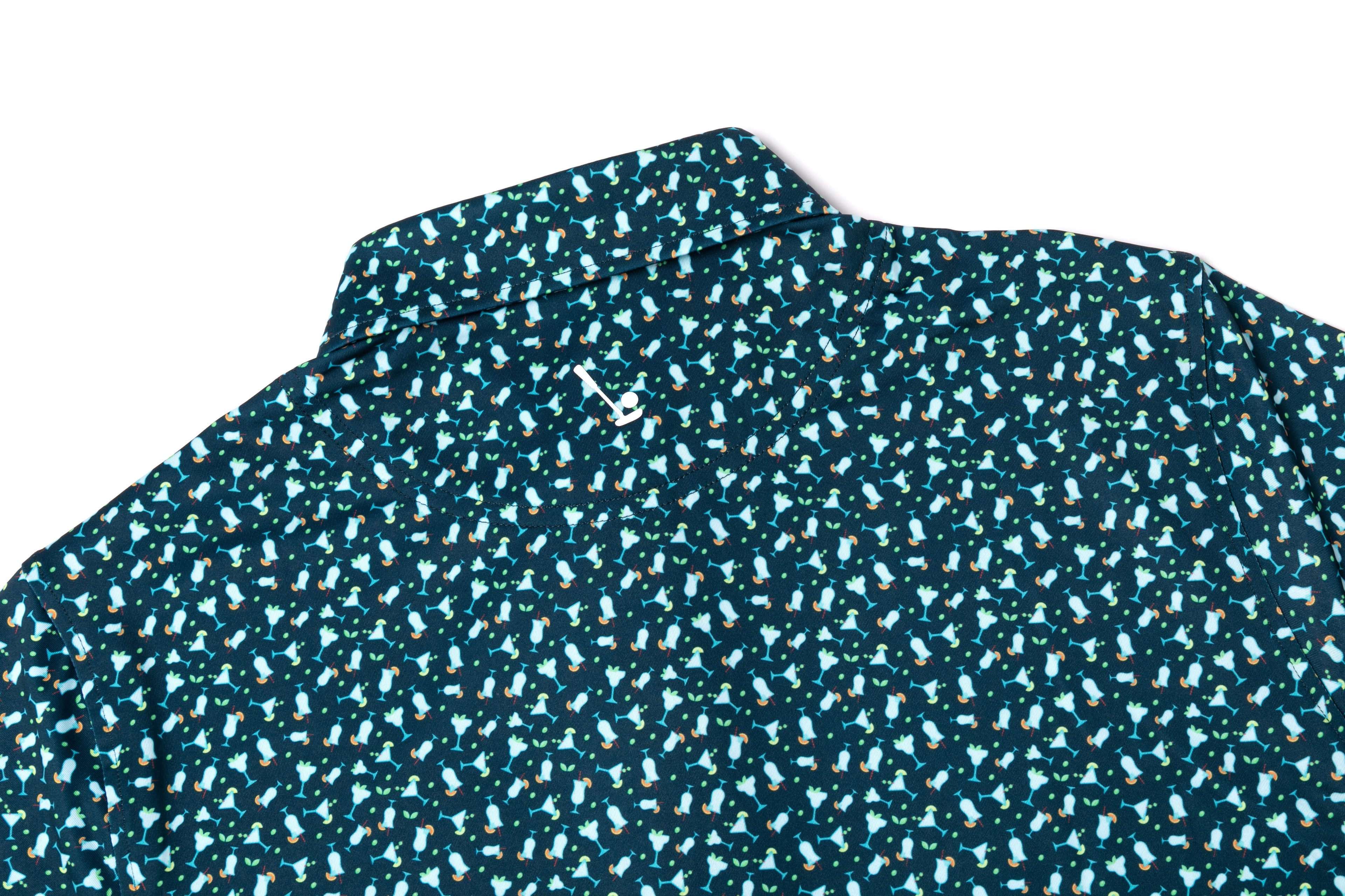 Cocktail Hour Men's Golf Polo | UPF 50+ Performance Shirt