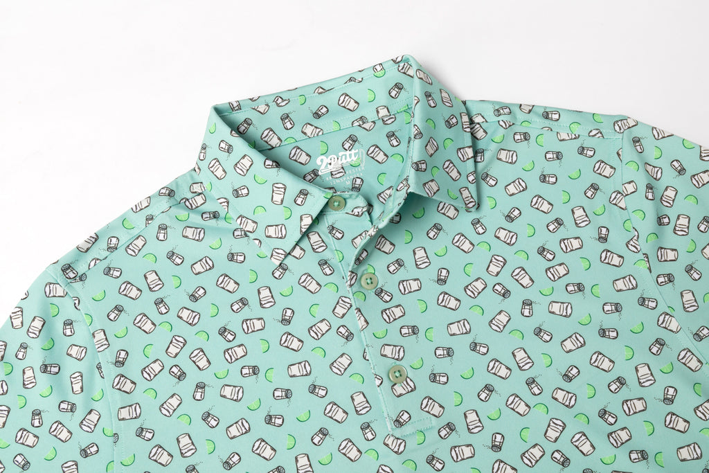 Tequila Shots Men's Golf Polo | UPF 50+ Performance Shirt