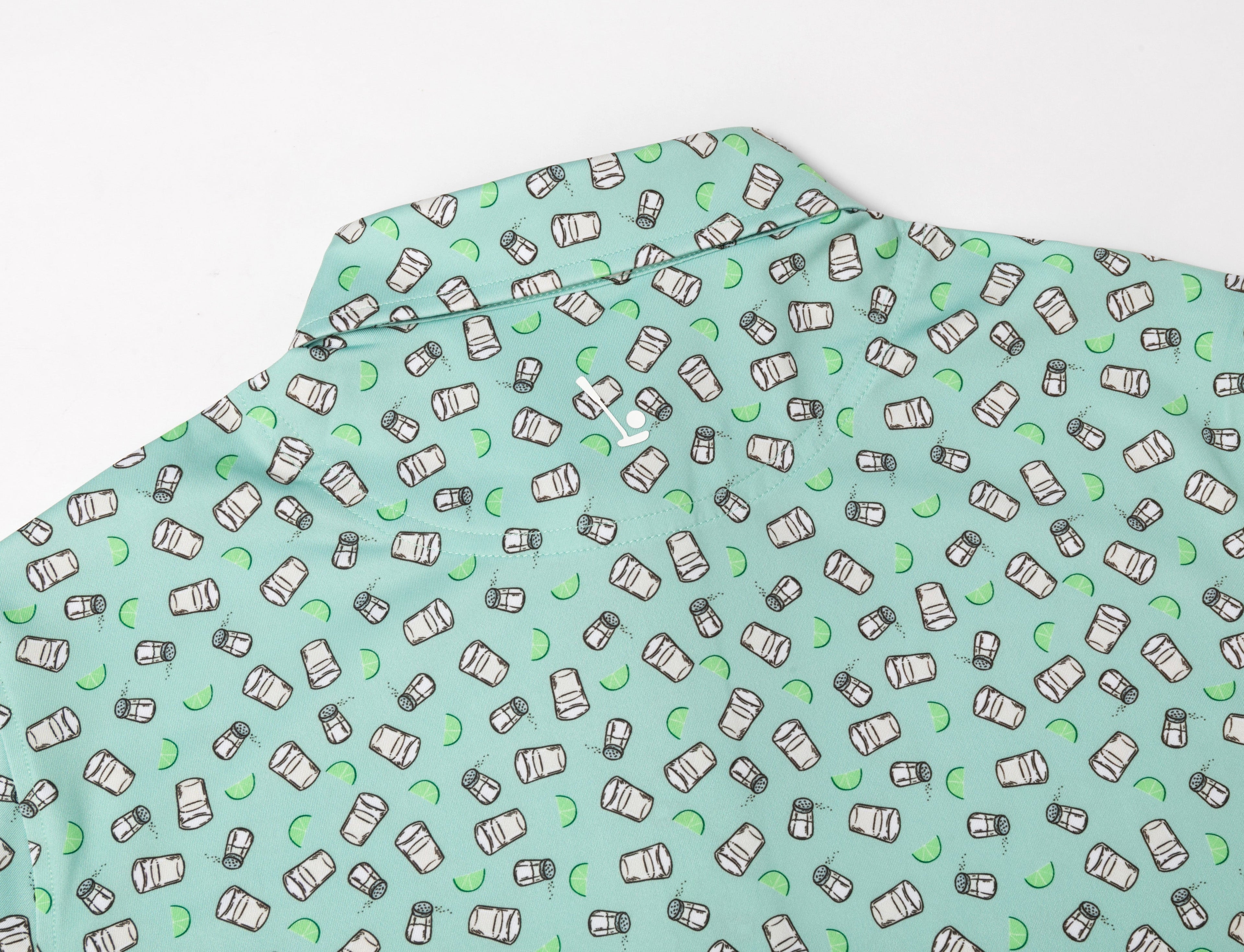 Tequila Shots Men's Golf Polo | UPF 50+ Performance Shirt