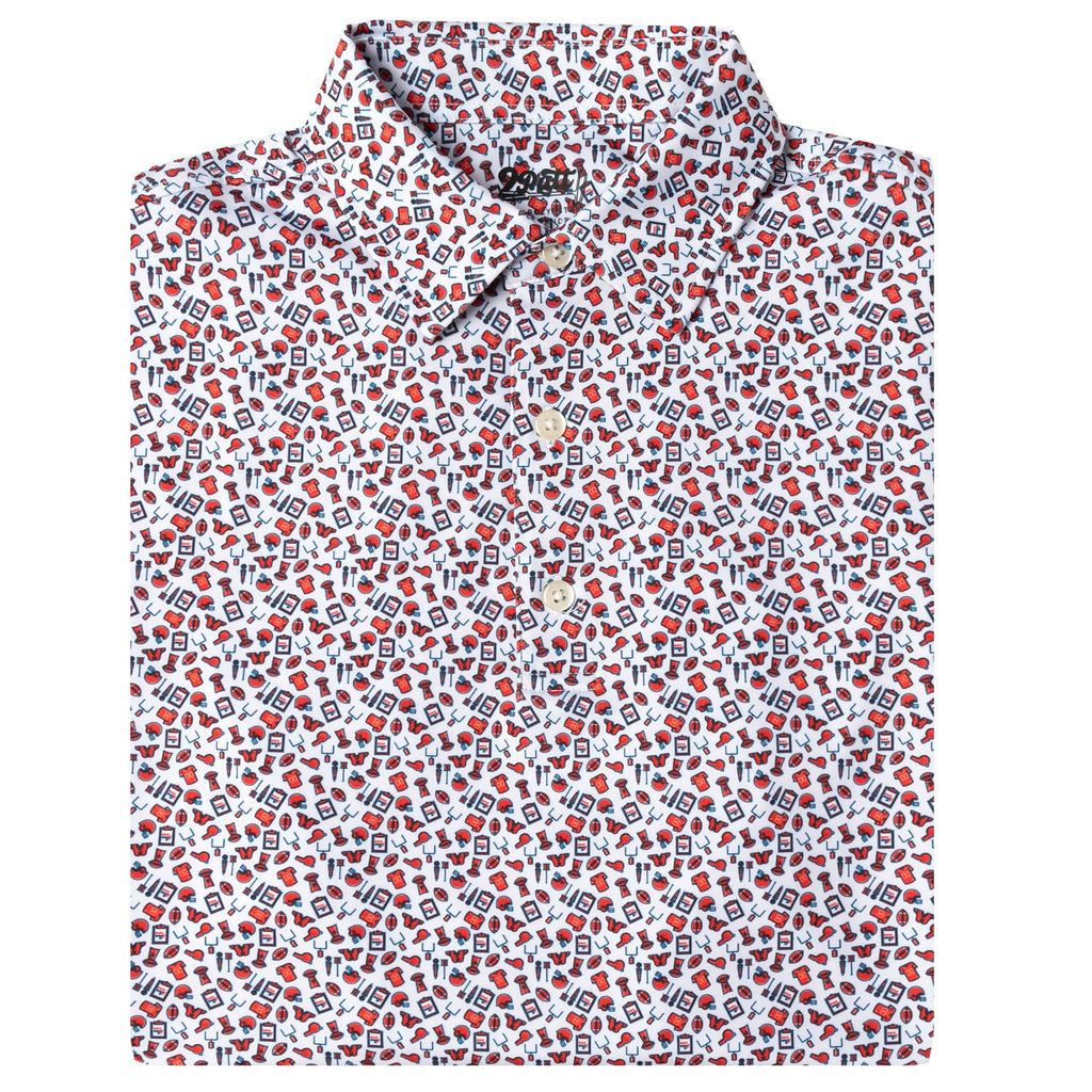Gameday Men's Golf Polo | UPF 50+ Performance Shirt