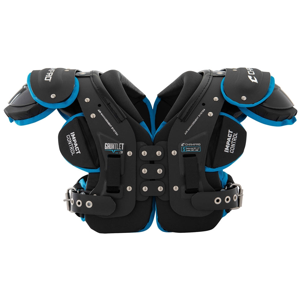 Gauntlet 3 Football Shoulder Pads | Adult All-Purpose Protection