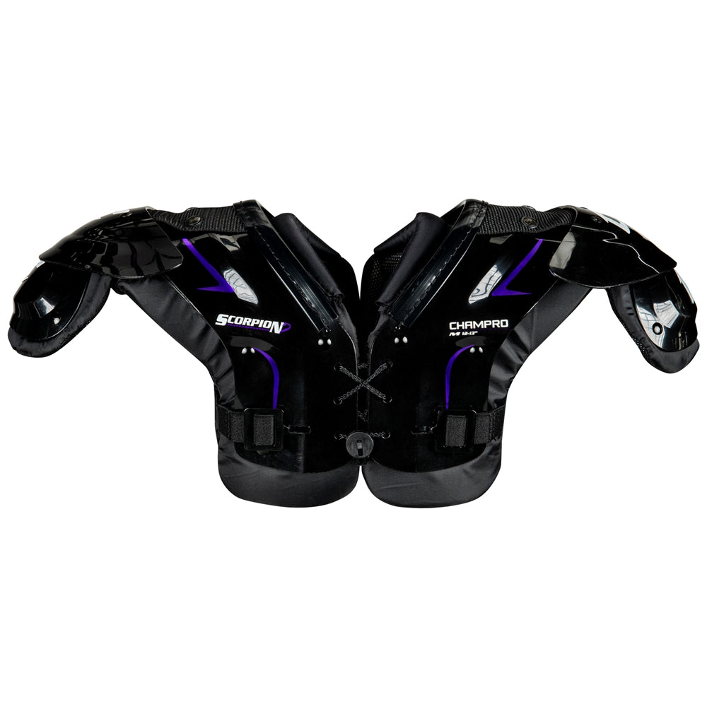 Scorpion Youth Football Shoulder Pads | Lightweight Protection