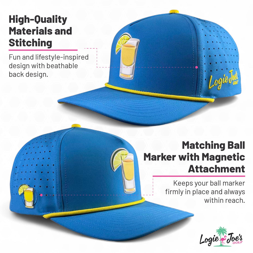 Longhorn Golf Hat | Magnetic Ball Marker Snapback