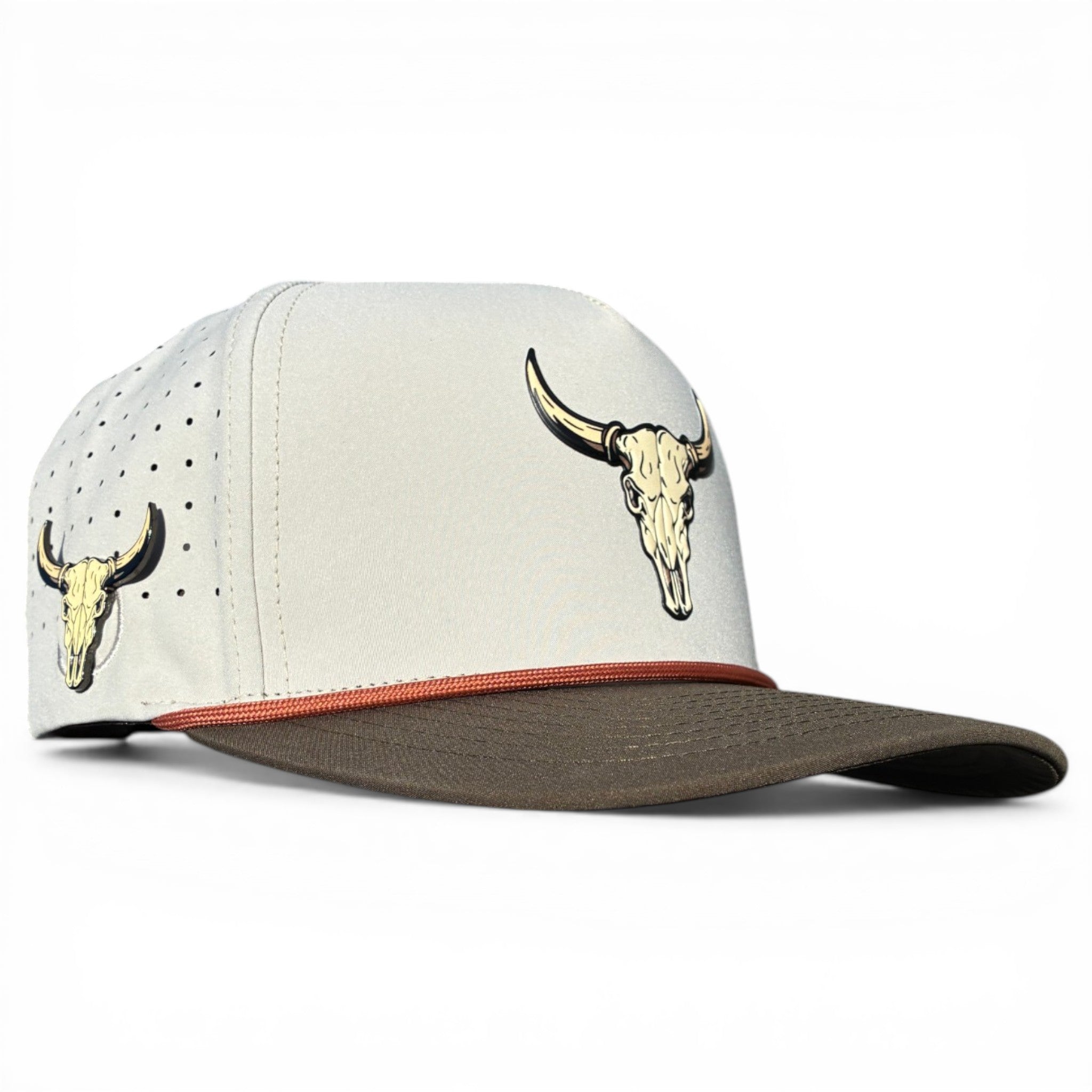 Longhorn Golf Hat | Magnetic Ball Marker Snapback