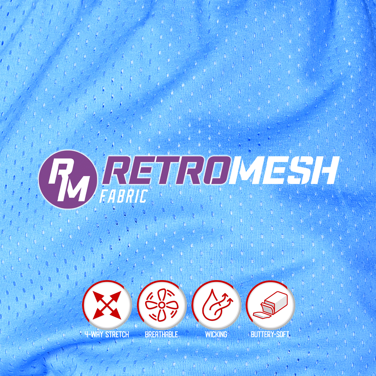 Dudes Mesh Lifestyle Baseball Shorts