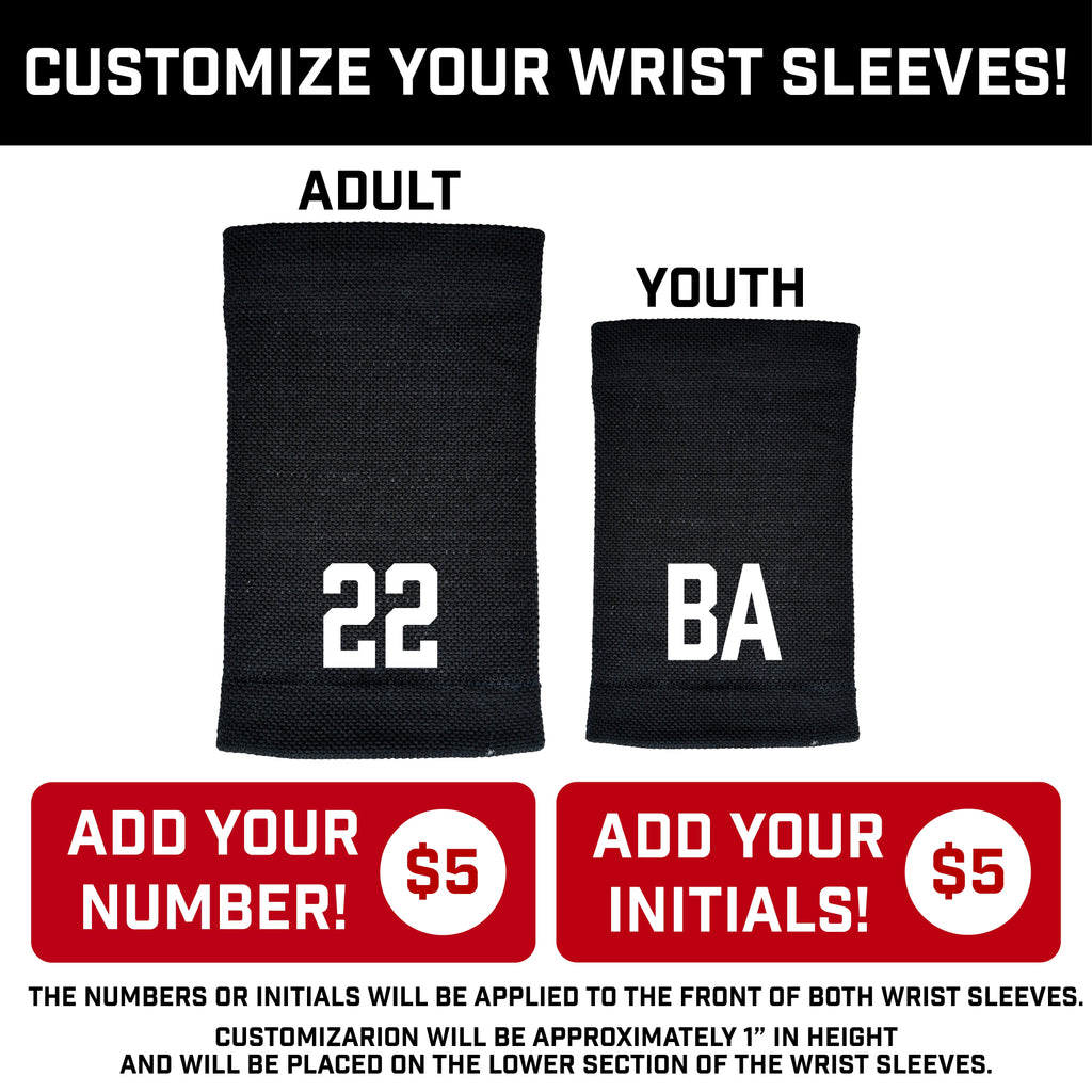 Black Wrist Support Sleeves