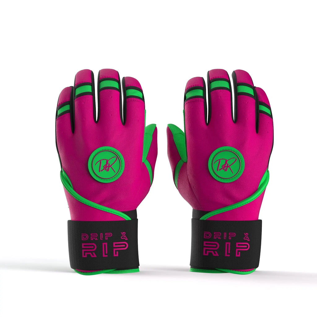 Drip & Rip™ Baller Series Batting Gloves – Big Drip Energy