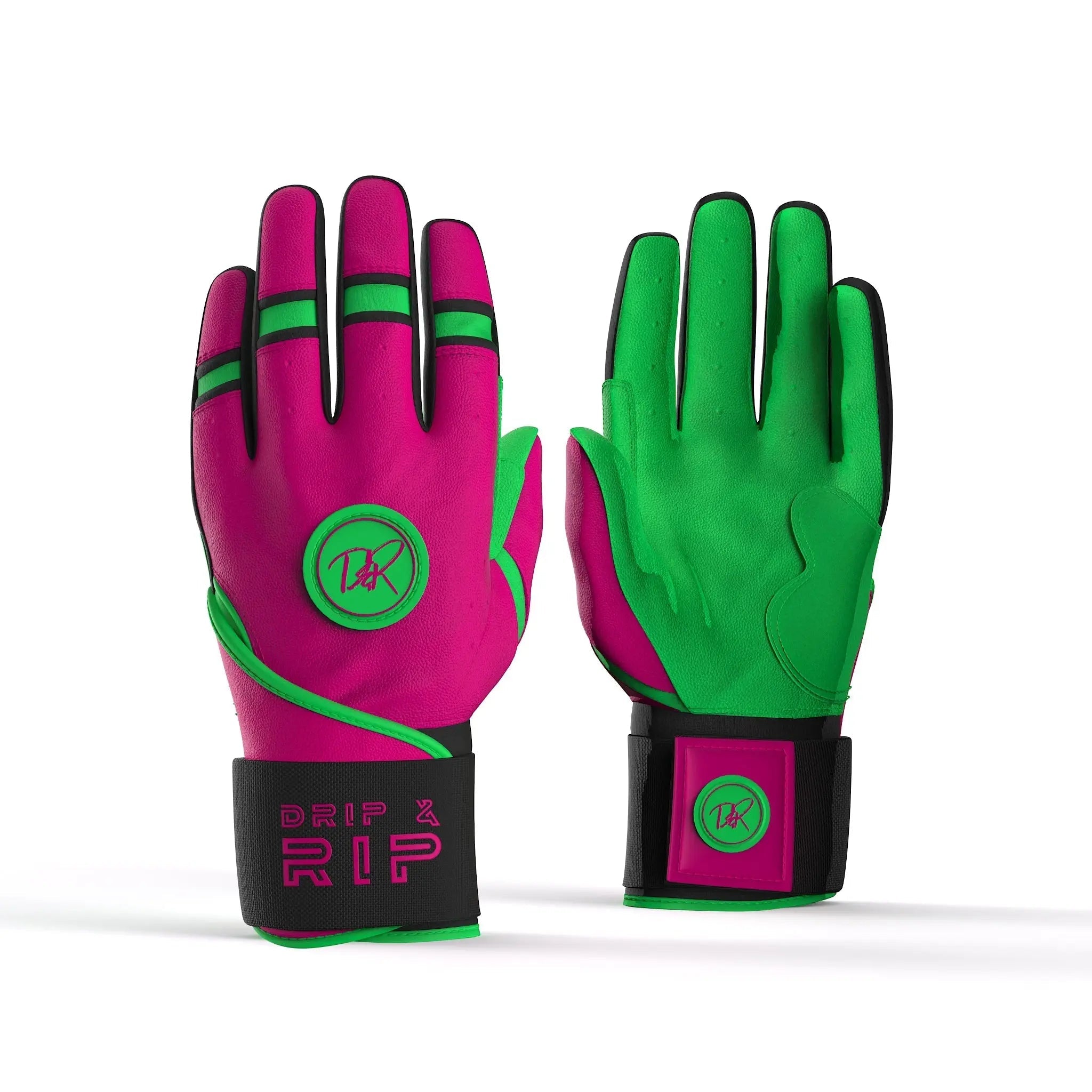 Drip & Rip™ Baller Series Batting Gloves – Big Drip Energy
