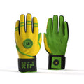 Drip & Rip™ Baller Series Premium Leather Long Cuff Batting Glove – Limelight