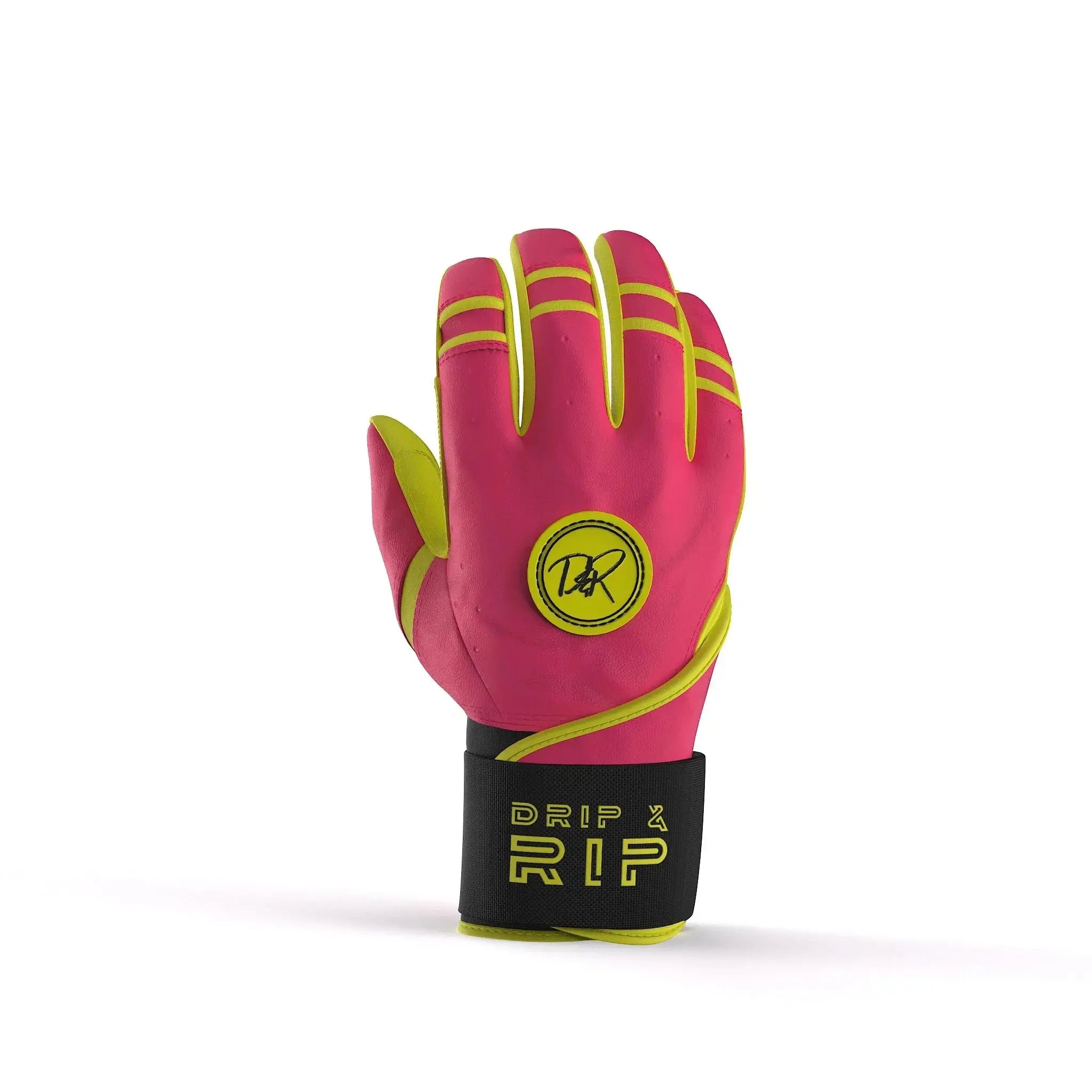 Drip & Rip™ Baller Series Batting Gloves – Pink Lemonade