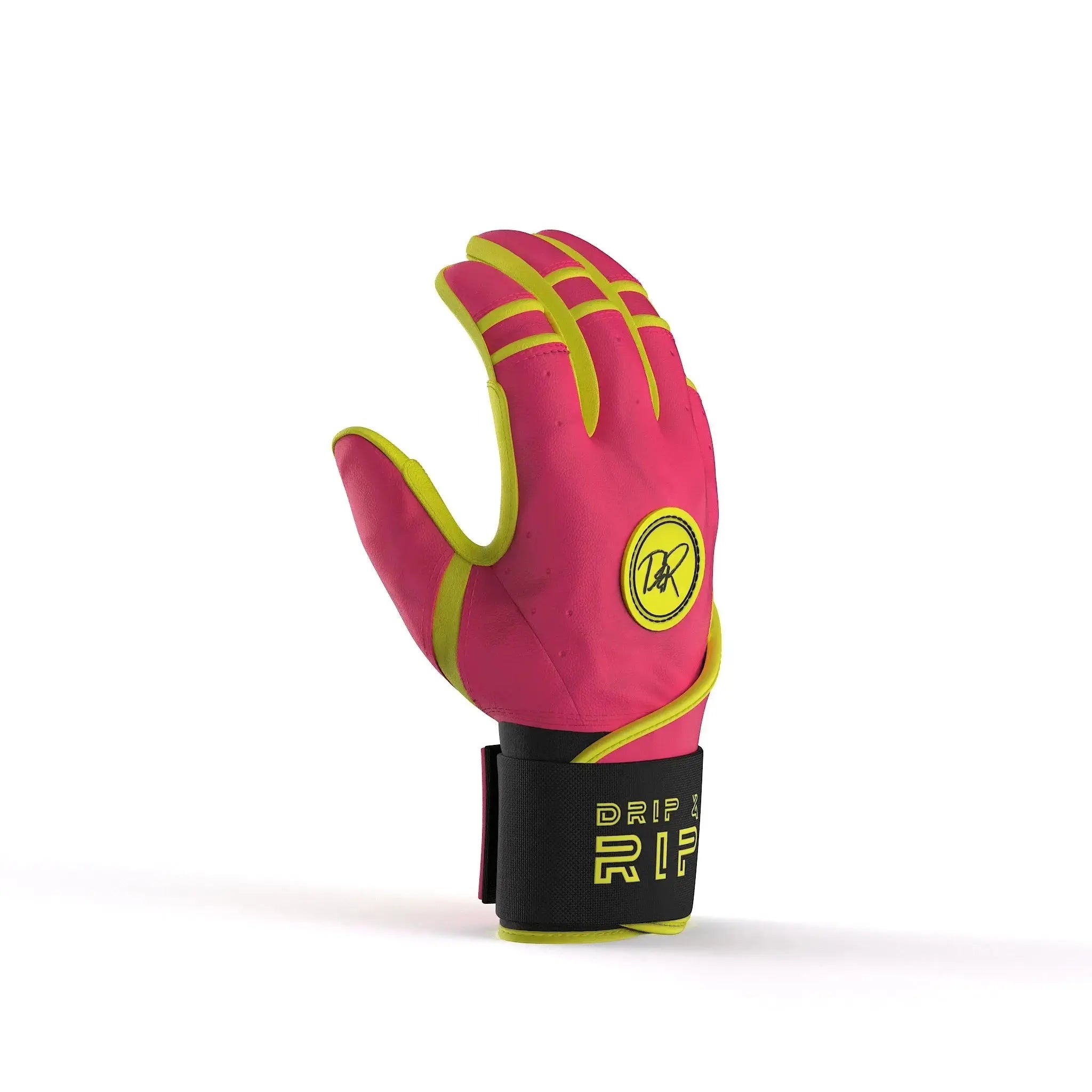 Drip & Rip™ Baller Series Batting Gloves – Pink Lemonade