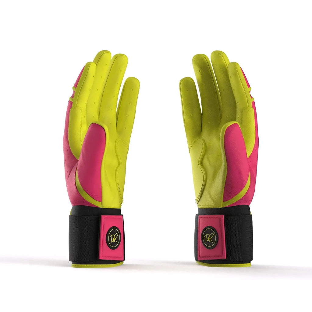 Drip & Rip™ Baller Series Batting Gloves – Pink Lemonade