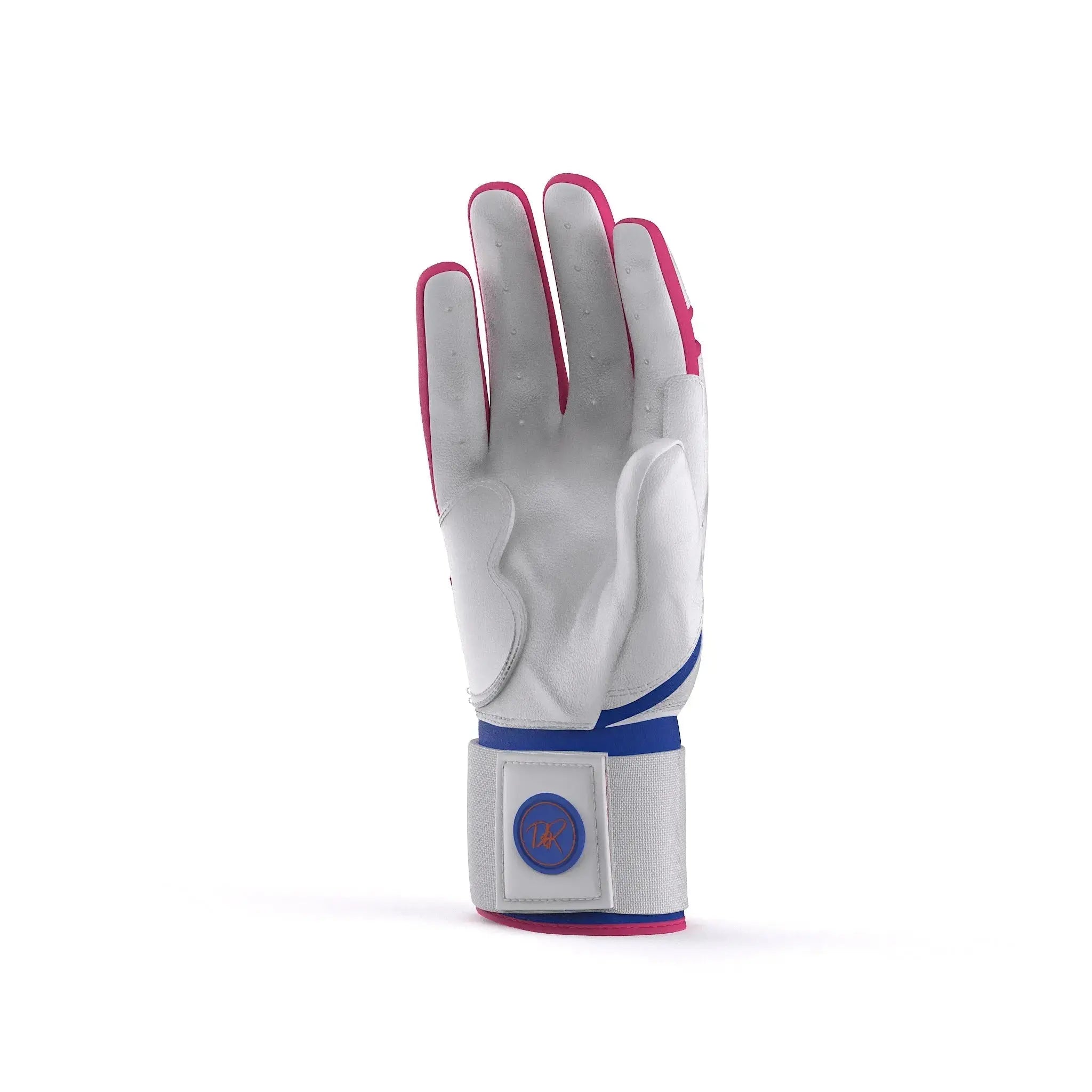 Drip & Rip™ Baller Series Premium Leather Long Cuff Batting Glove – South Beach Smoke