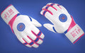 Drip & Rip™ Baller Series Premium Leather Long Cuff Batting Glove – South Beach Smoke