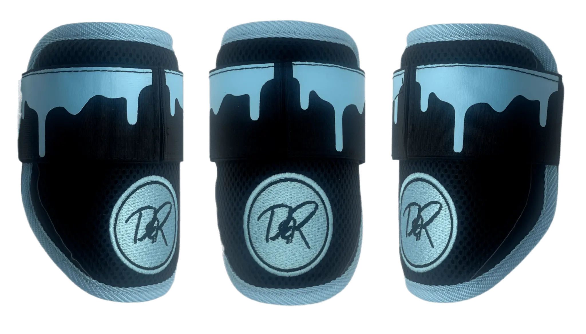 Drip & Rip™ Premium Youth Baseball & Softball Elbow Guard – Black Ice