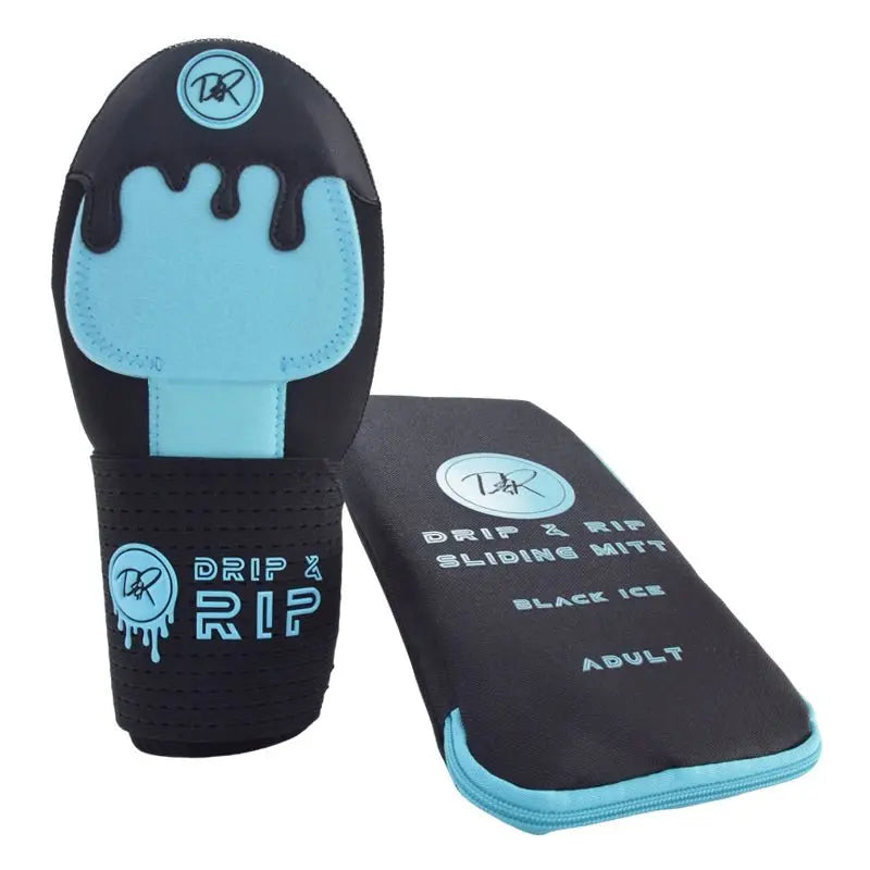 Drip & Rip™ Baseball Sliding Mitt – Black Ice (Adult & Youth)