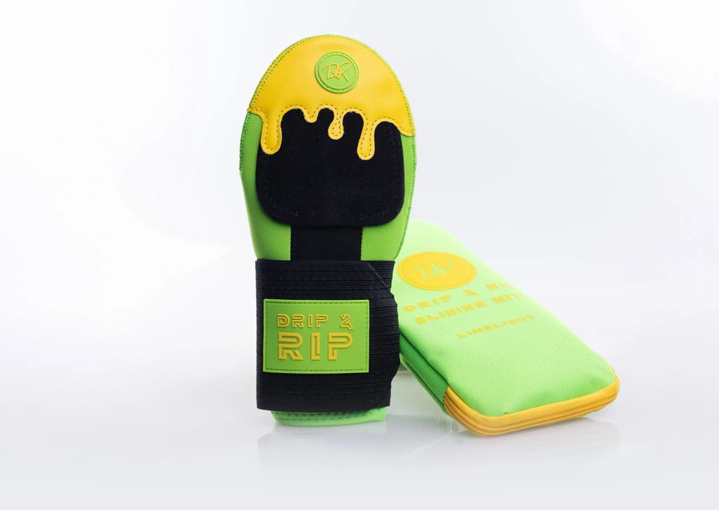 Drip & Rip™ Baseball Sliding Mitt – Limelight (Adult & Youth)