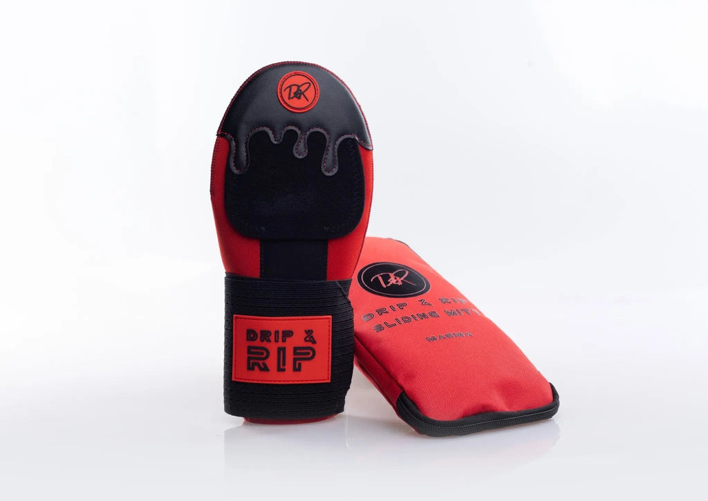 Drip & Rip™ Baseball Sliding Mitt – Magma (Adult & Youth)