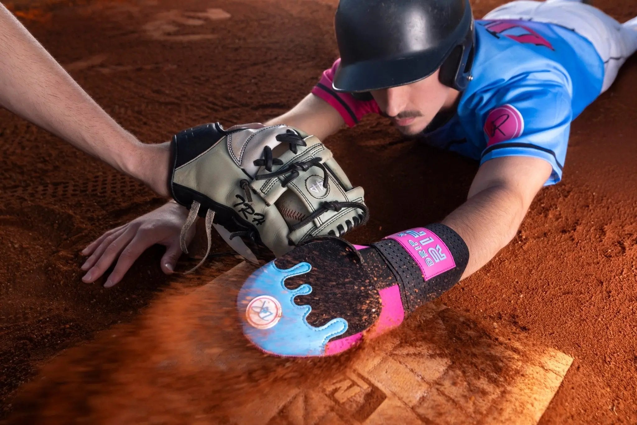 Drip & Rip™ Baseball Sliding Mitt – Vice Vice Baby (Adult & Youth)