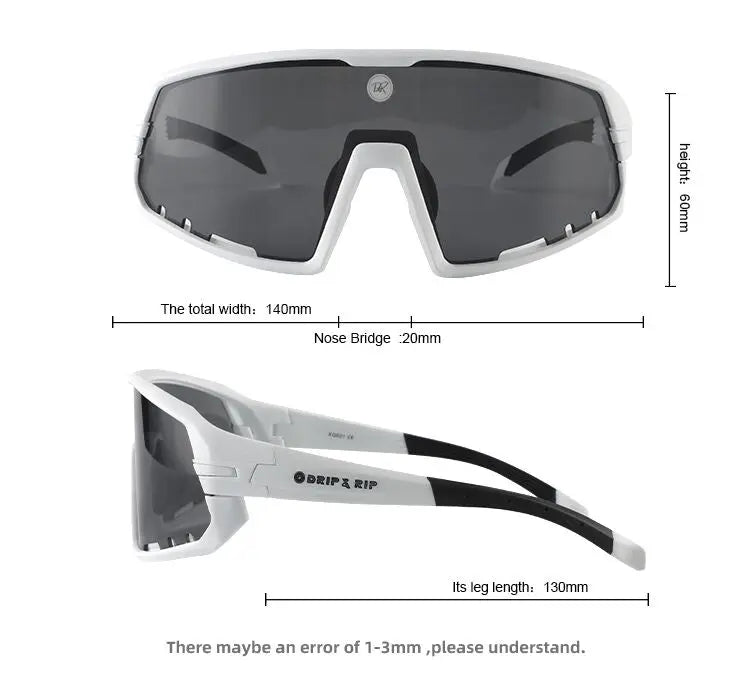 Drip & Rip Vibe Series Polarized Baseball & Softball Sunglasses – Specter