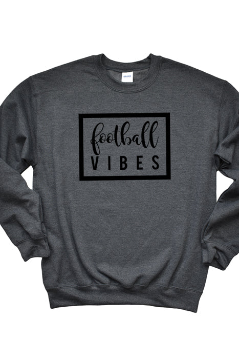 Football Vibes Graphic Sweatshirt