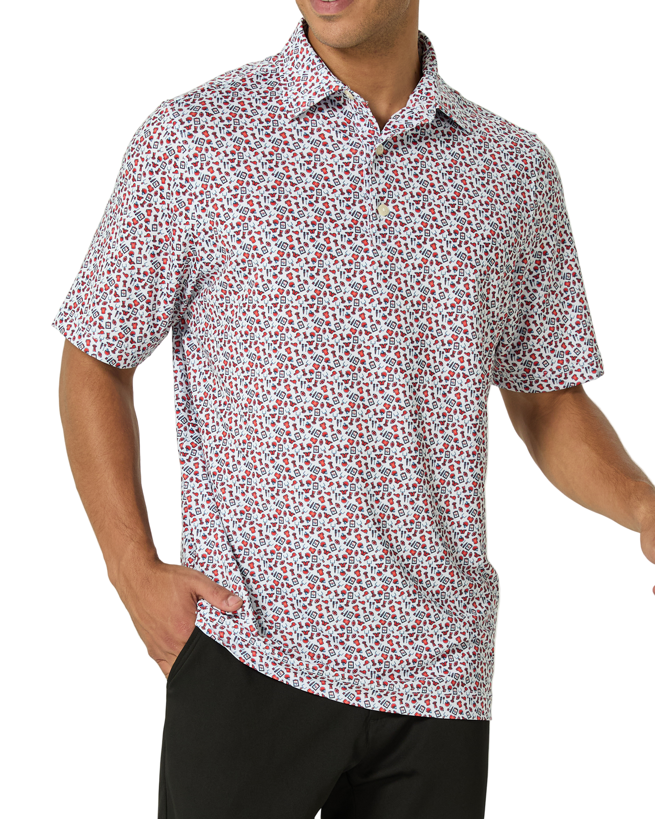Gameday Men's Golf Polo | UPF 50+ Performance Shirt