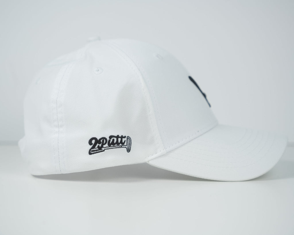 Sink It Golf Hat | White Adjustable Snapback