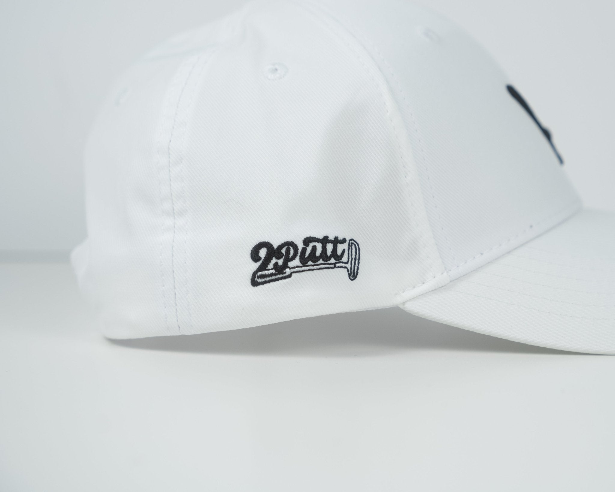 Sink It Golf Hat | White Adjustable Snapback