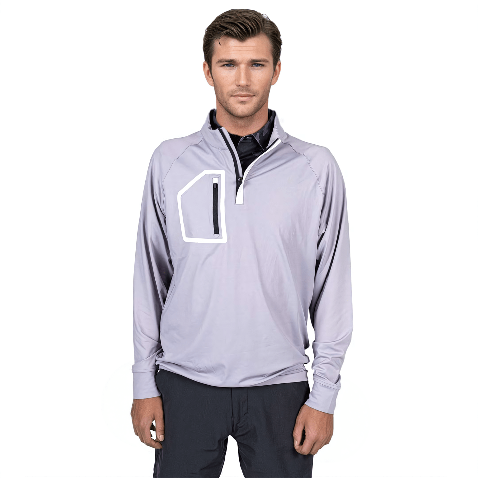 The Stinger Men's Q-Zip | Performance Golf Pullover