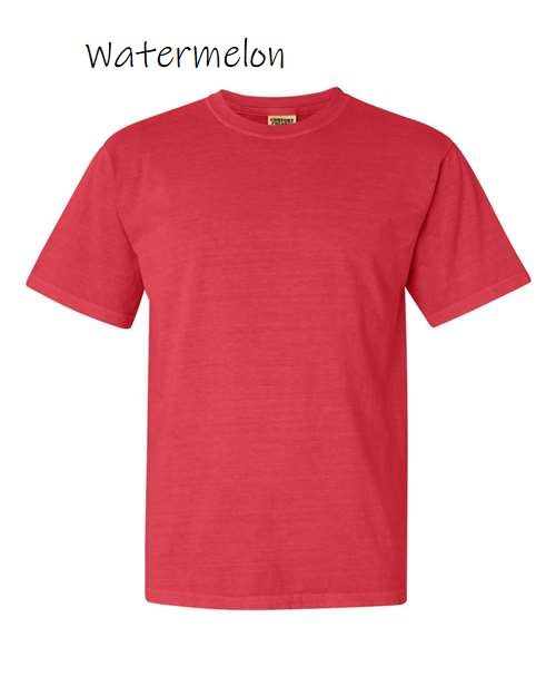 Baseball Season Comfort Colors Graphic Tee