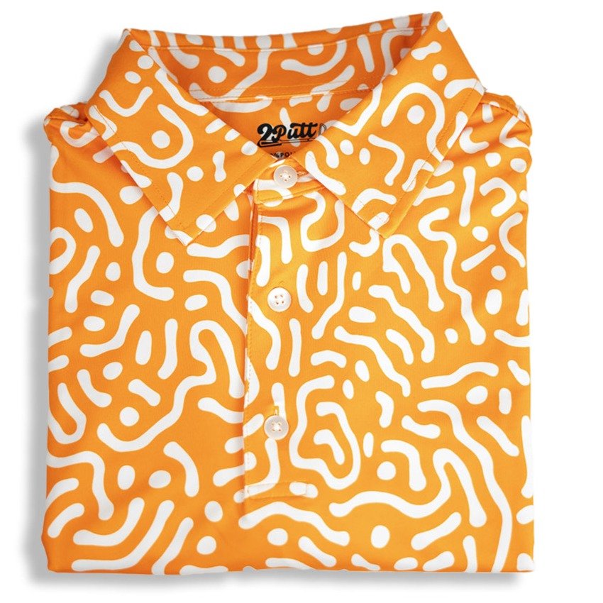 Wrong Fairway Men's Golf Polo | UPF 50+ Performance Shirt