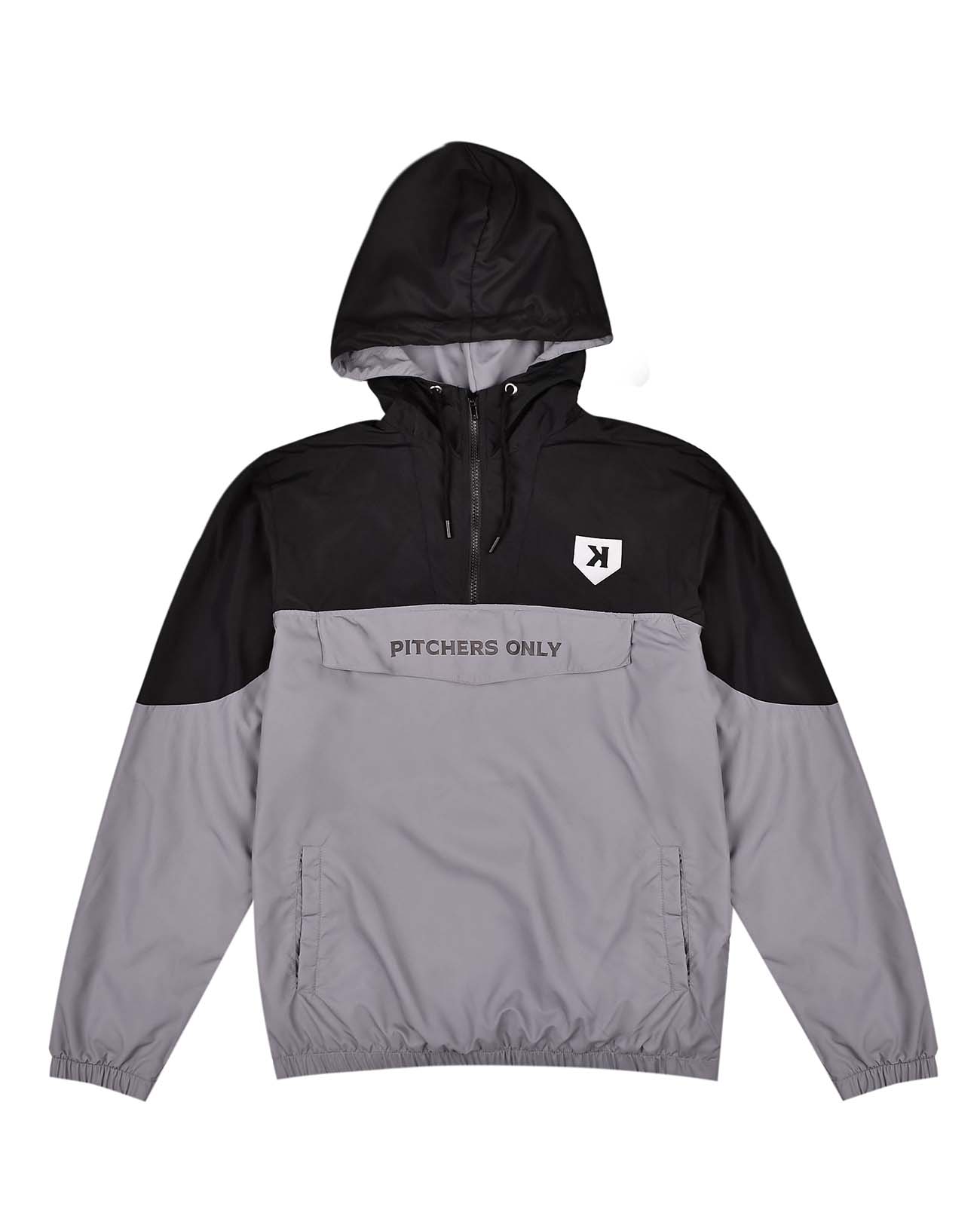 Youth Black/Charcoal Windbreaker