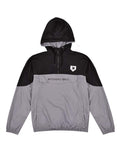 Black/Charcoal Gray Windbreaker