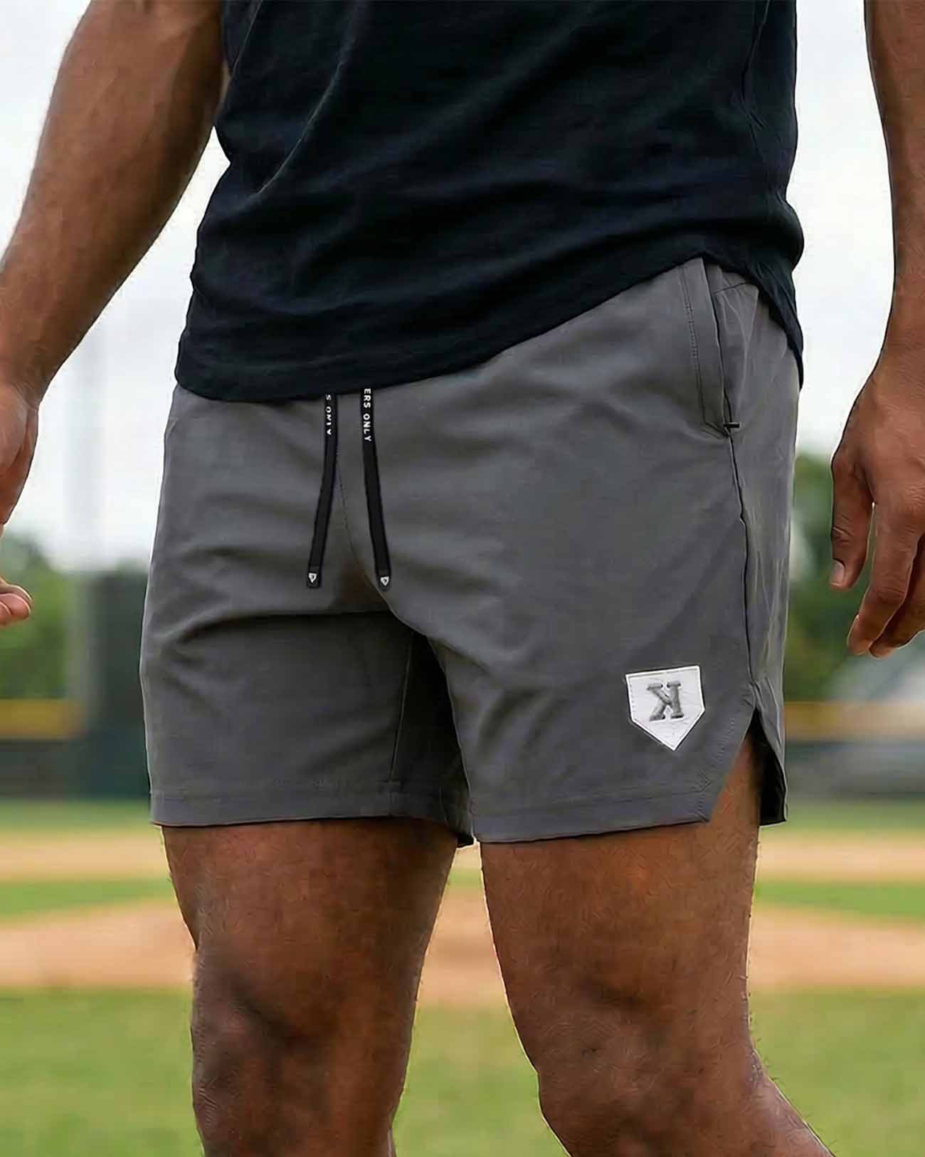 Youth Charcoal Training Shorts
