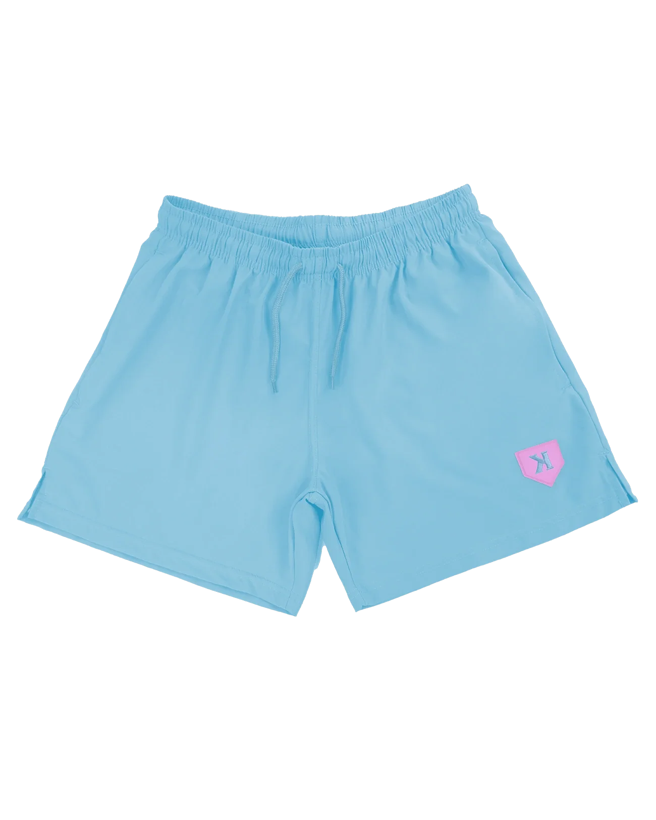 Youth Cotton Candy Blue Training Shorts