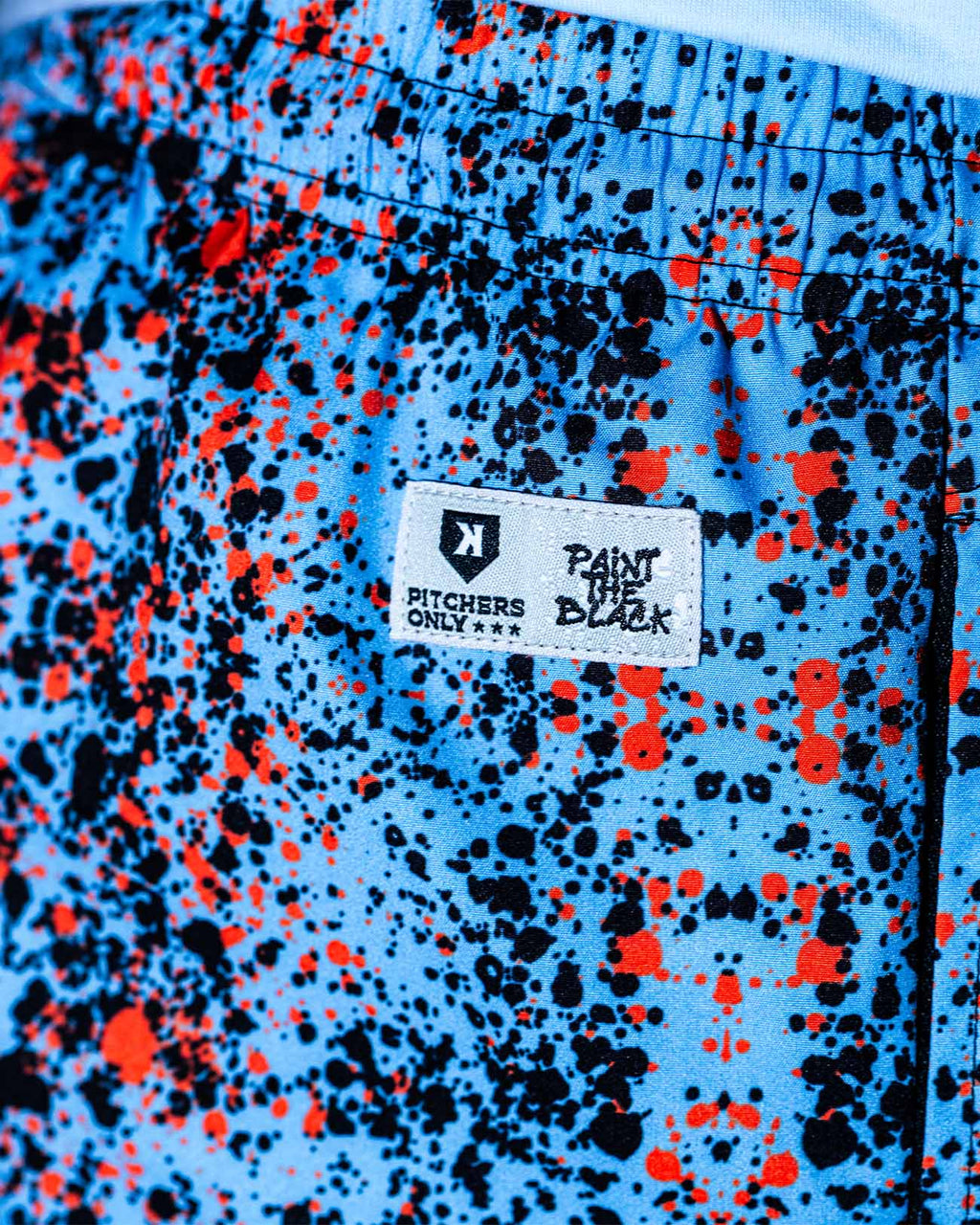 Youth Paint The Black Shorts - Bullpen Blue