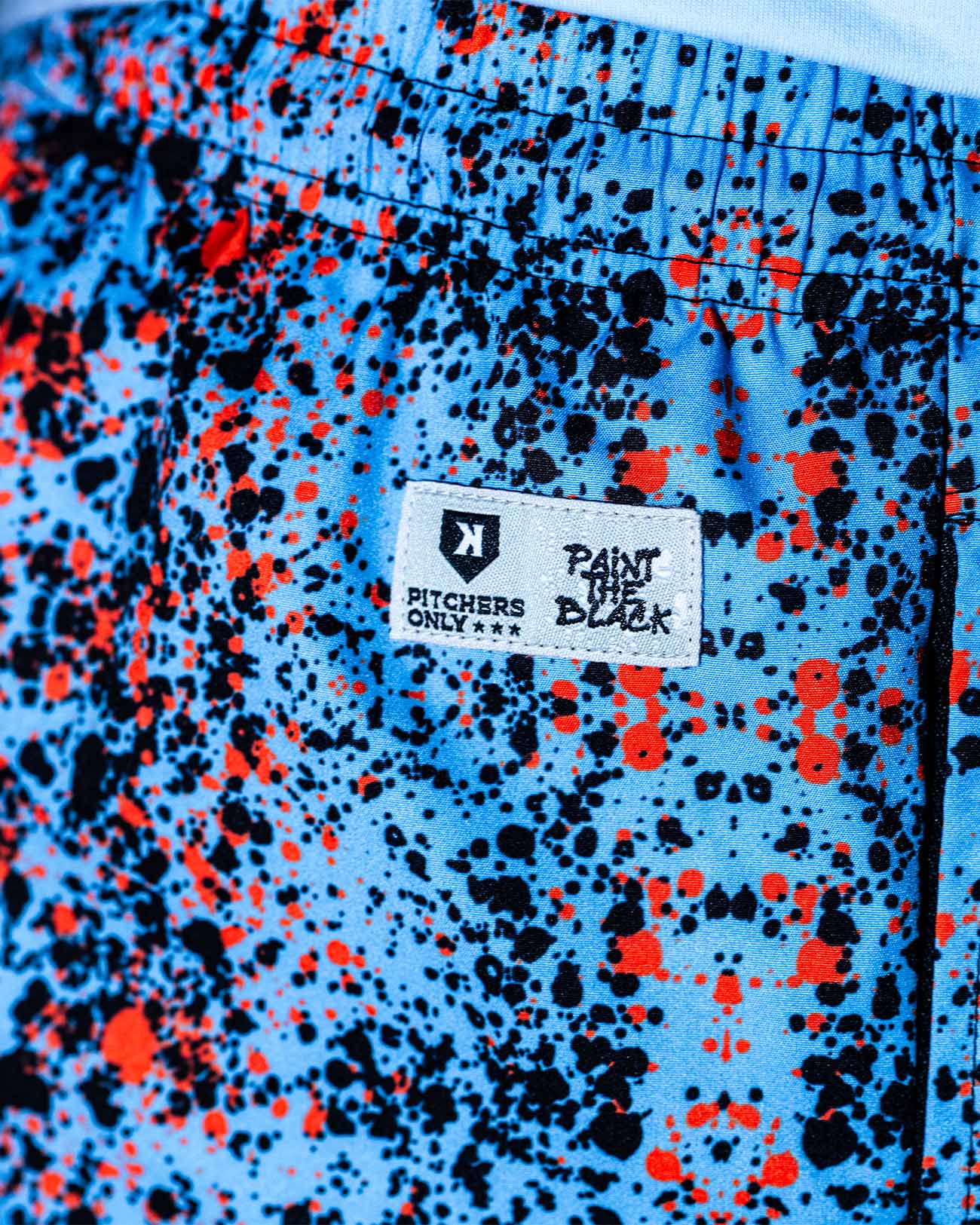 Paint The Black Shorts - Bullpen Blue